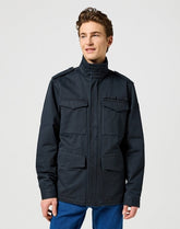 Męska Kurtka Zimowa Wrangler Field Jacket Black 112357272 W4F1011936